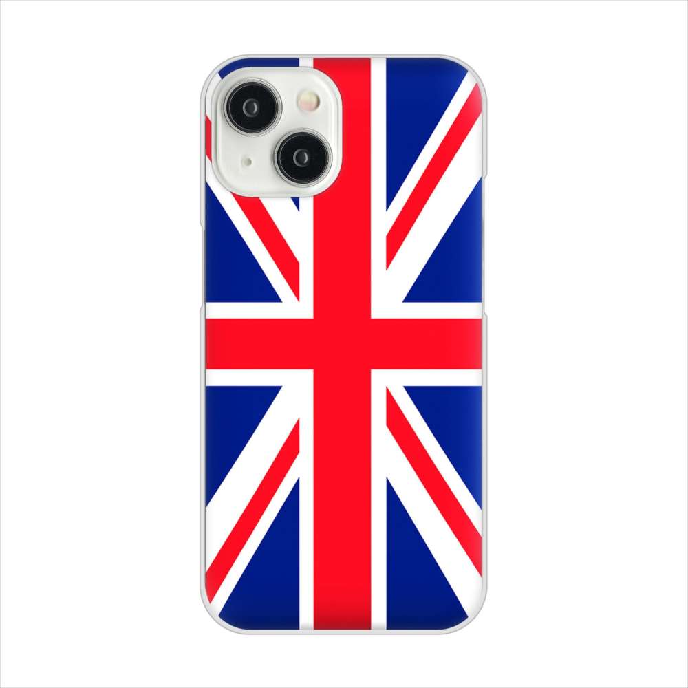iPhone15 高画質仕上げ 背面印刷 ハードケースユニオンジャック