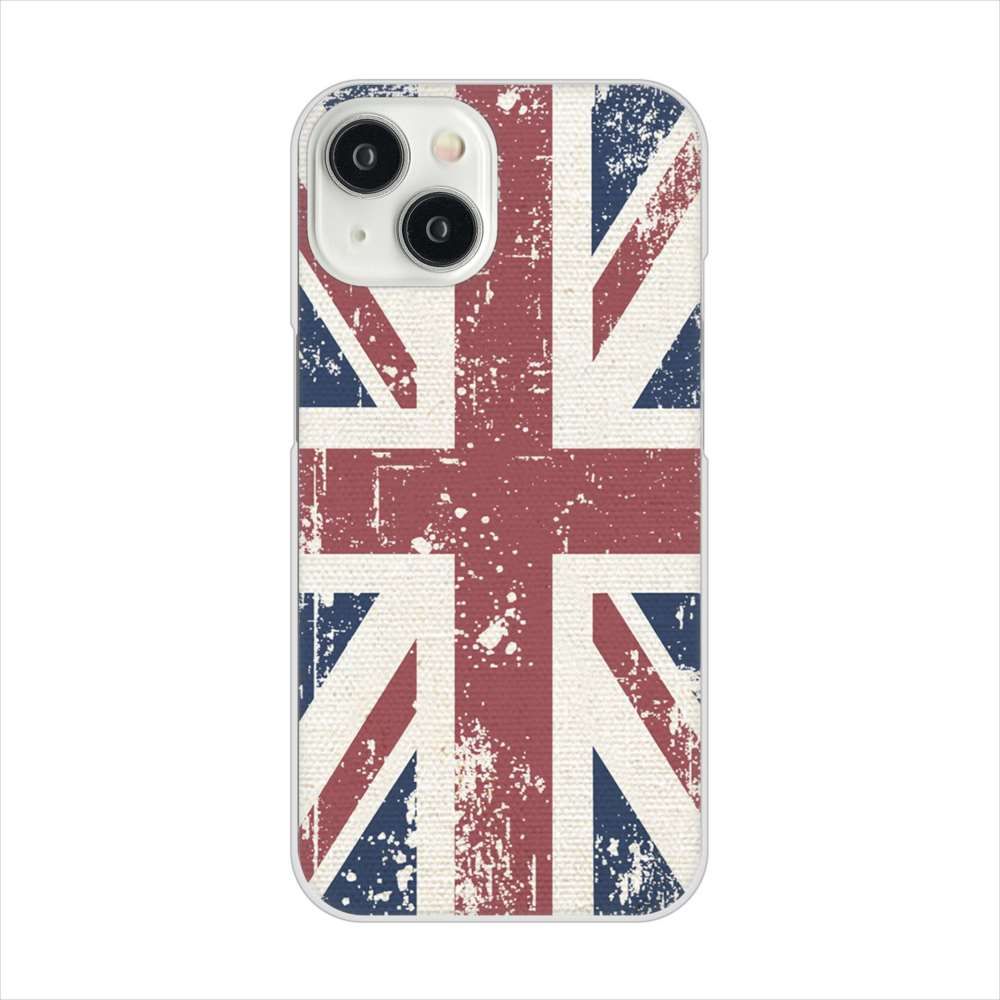 iPhone15 高画質仕上げ 背面印刷 ハードケースユニオンジャック