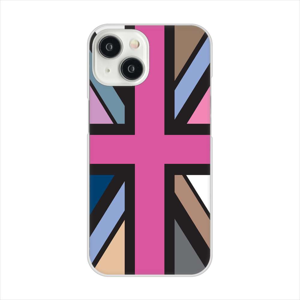 iPhone15 高画質仕上げ 背面印刷 ハードケースユニオンジャック