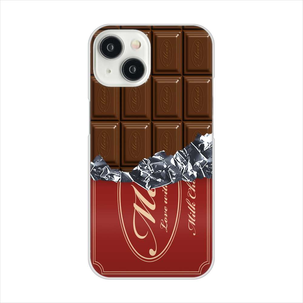 iPhone15 高画質仕上げ 背面印刷 ハードケース板チョコ