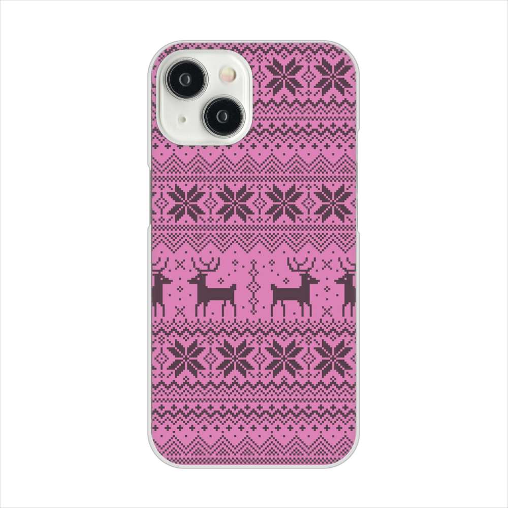 iPhone15 高画質仕上げ 背面印刷 ハードケースクリスマス