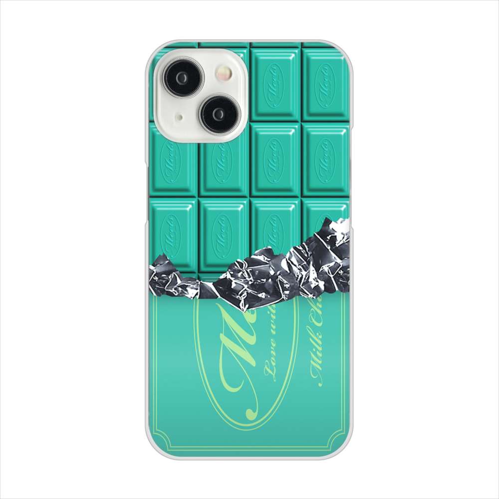 iPhone15 高画質仕上げ 背面印刷 ハードケース板チョコ