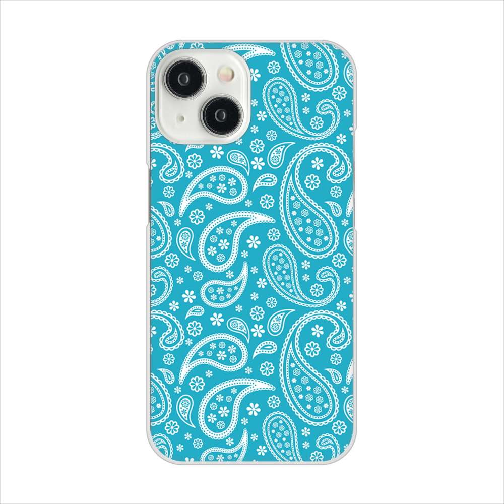 iPhone15 高画質仕上げ 背面印刷 ハードケースペイズリー