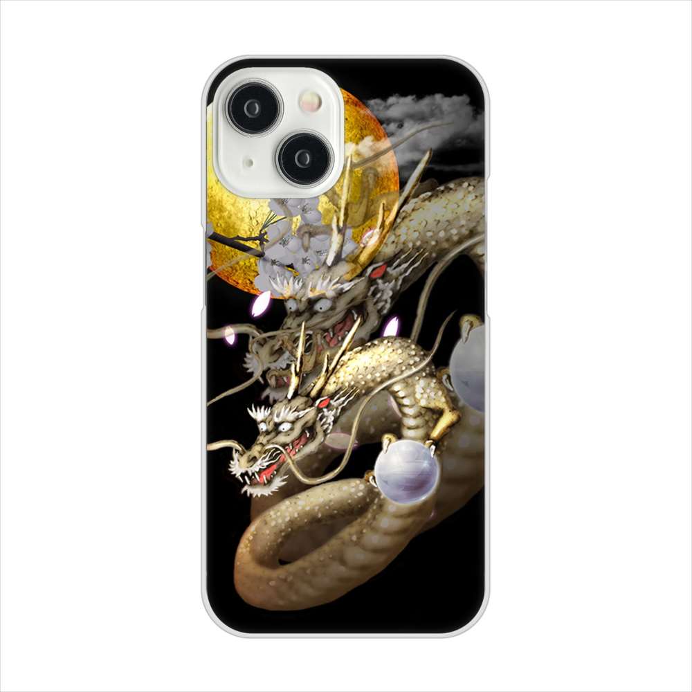 iPhone15 高画質仕上げ 背面印刷 ハードケース龍