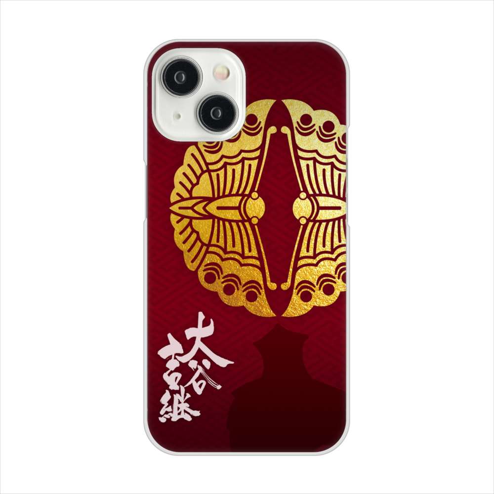 iPhone15 高画質仕上げ 背面印刷 ハードケース家紋