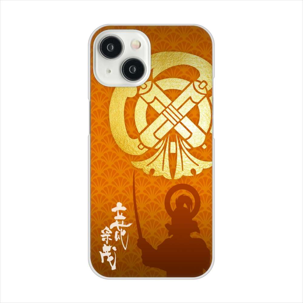 iPhone15 高画質仕上げ 背面印刷 ハードケース家紋