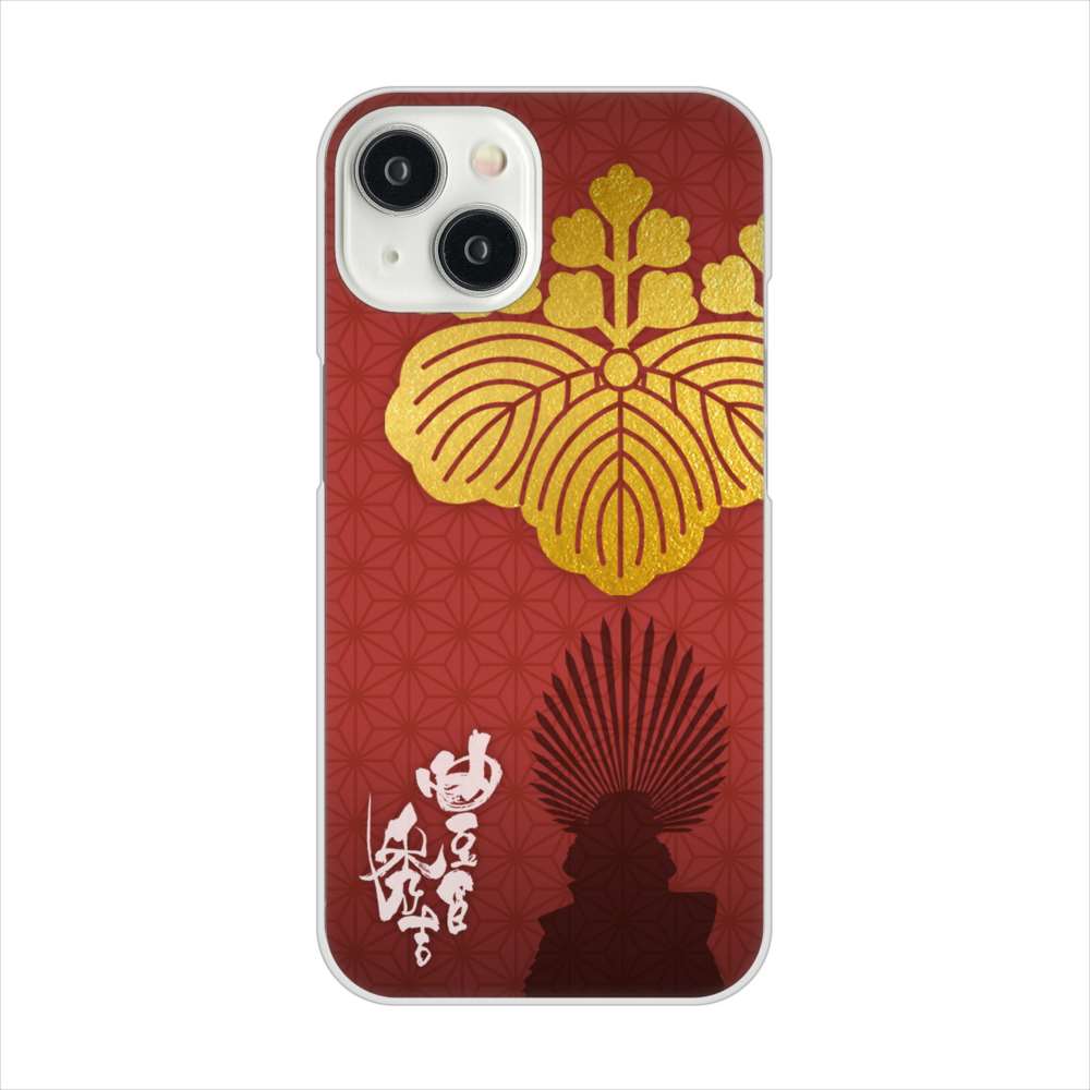 iPhone15 高画質仕上げ 背面印刷 ハードケース家紋