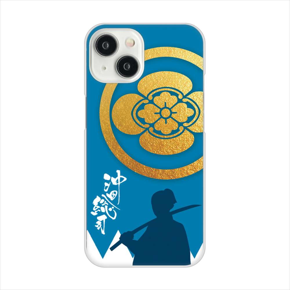 iPhone15 高画質仕上げ 背面印刷 ハードケース家紋