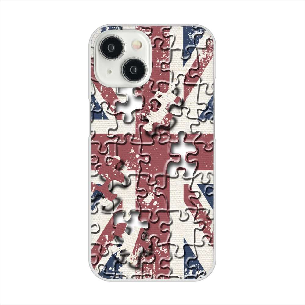 iPhone15 高画質仕上げ 背面印刷 ハードケースユニオンジャック