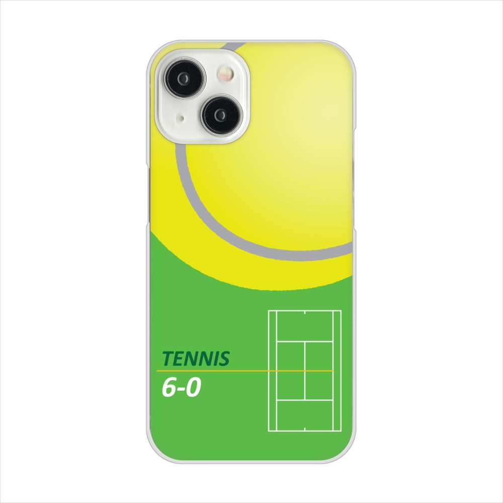 iPhone15 高画質仕上げ 背面印刷 ハードケース 【IB920 TENNIS】