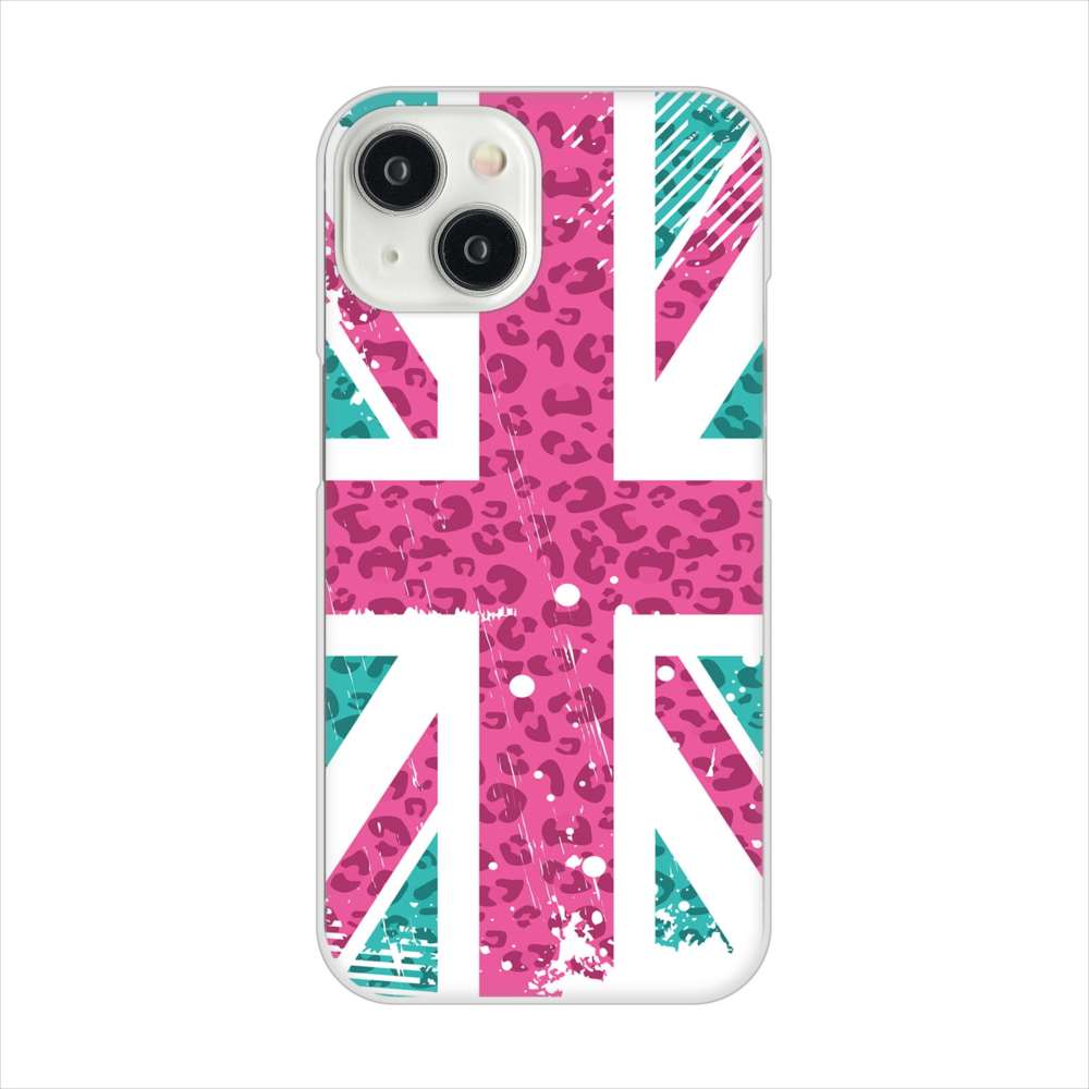 iPhone15 高画質仕上げ 背面印刷 ハードケースユニオンジャック