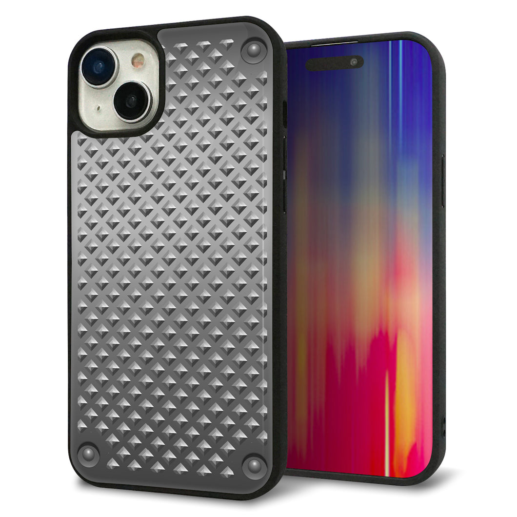 iPhone15 Plus 強化ガラス&TPUスマホケース ガラプリ【570 スタックボード】