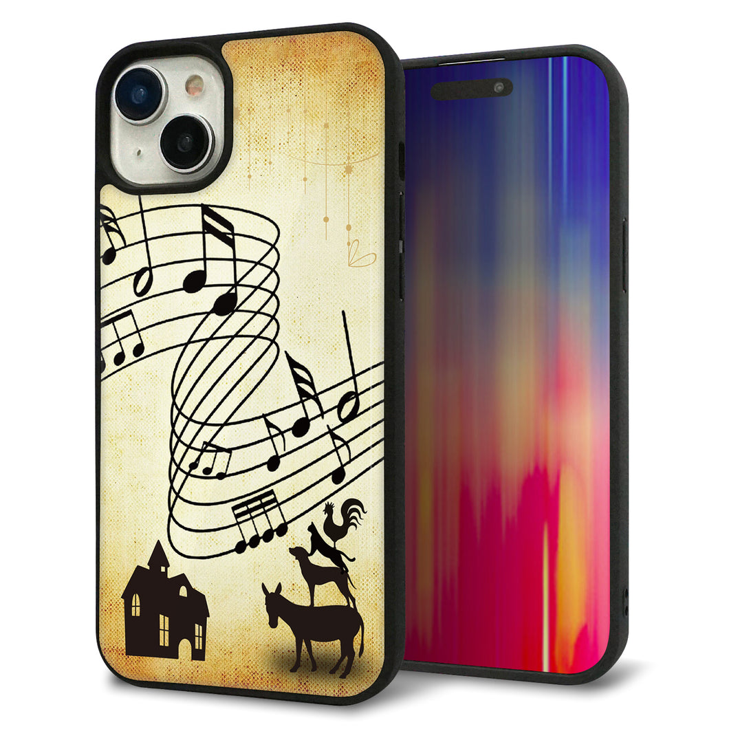 iPhone15 Plus 強化ガラス&TPUスマホケース ガラプリ【KM880 ブレーメン】