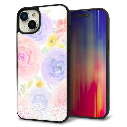 iPhone15 Plus 強化ガラス&TPUスマホケース ガラプリ【SC947 ドゥ・パフューム5】
