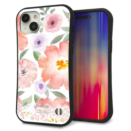 iPhone15 Plus スマホケース 「SEA Grip」 グリップケース Sライン 【SC944 ドゥ・パフューム2】 UV印刷