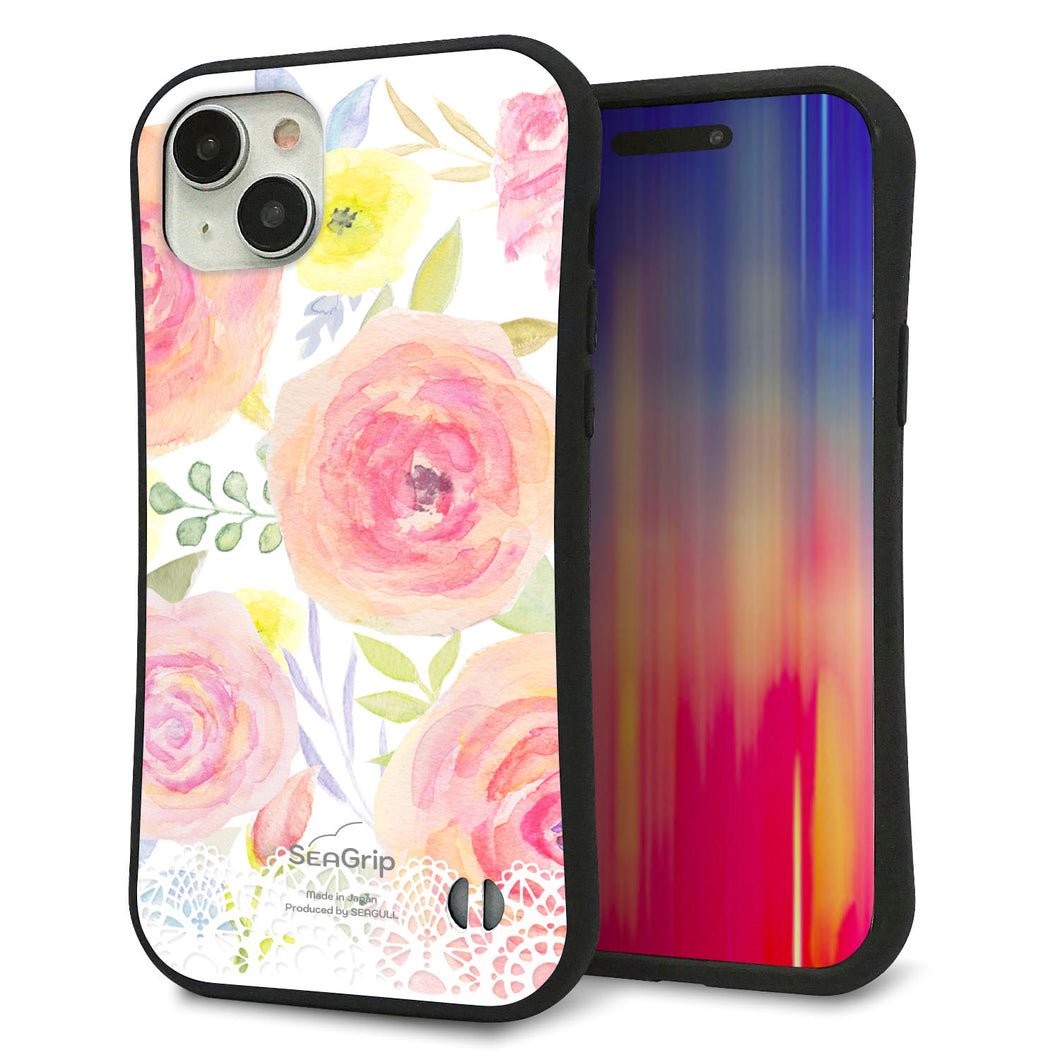 iPhone15 Plus スマホケース 「SEA Grip」 グリップケース Sライン 【SC945 ドゥ・パフューム3】 UV印刷