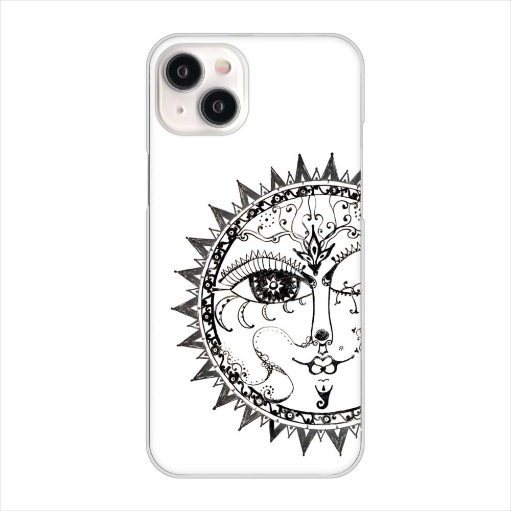 iPhone15 Plus 高画質仕上げ 背面印刷 ハードケース 【207 太陽神】