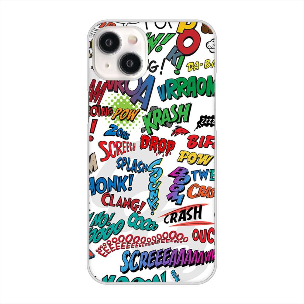 iPhone15 Plus 高画質仕上げ 背面印刷 ハードケース 【271 アメリカン キャッチコピー】