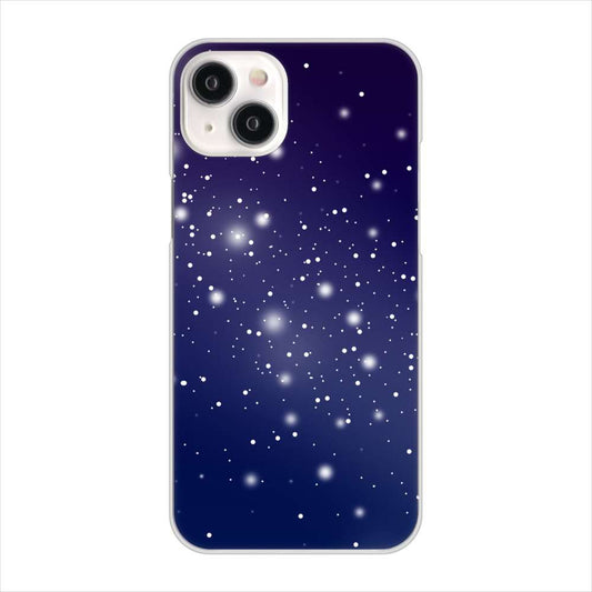 iPhone15 Plus 高画質仕上げ 背面印刷 ハードケース 【1271 天空の川】