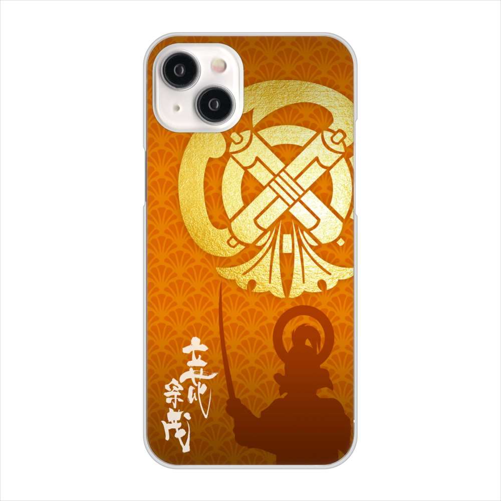 iPhone15 Plus 高画質仕上げ 背面印刷 ハードケース家紋