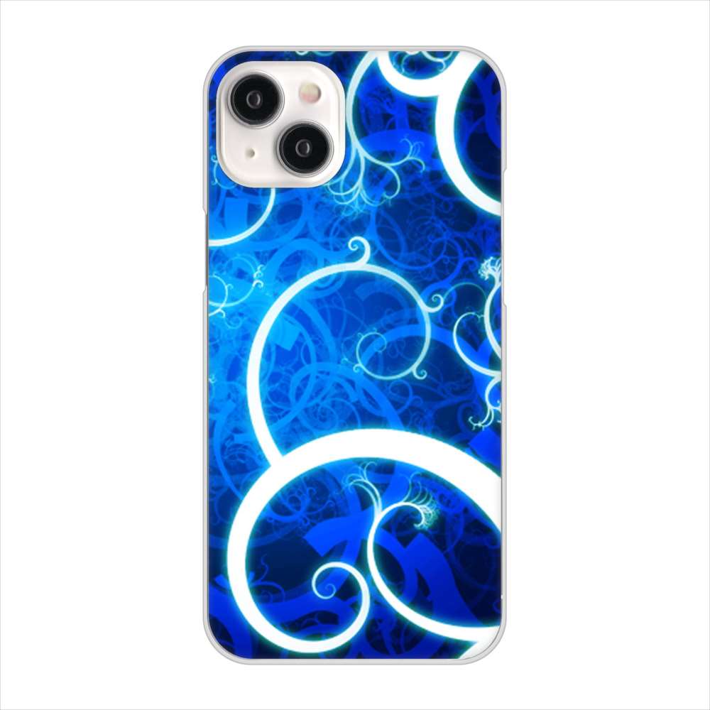 iPhone15 Plus 高画質仕上げ 背面印刷 ハードケース 【EK850 神秘の草】