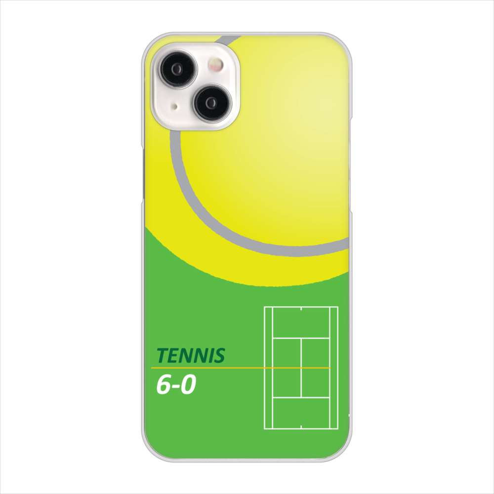 iPhone15 Plus 高画質仕上げ 背面印刷 ハードケース 【IB920 TENNIS】