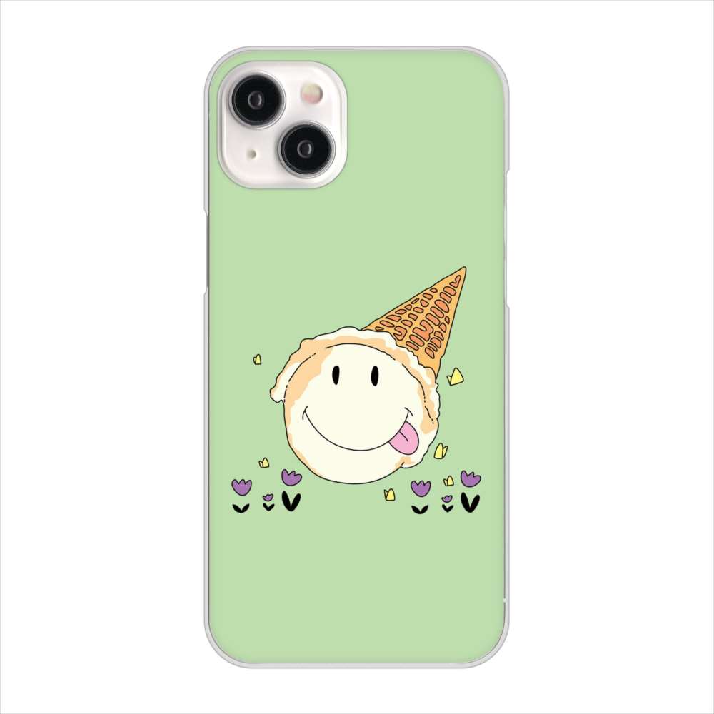 iPhone15 Plus 高画質仕上げ 背面印刷 ハードケーススイーツイラスト