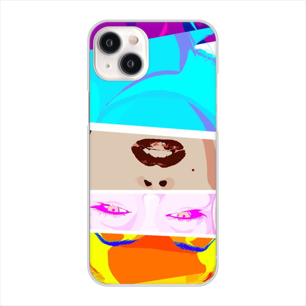 iPhone15 Plus 高画質仕上げ 背面印刷 ハードケースマリリンモンローデザイン