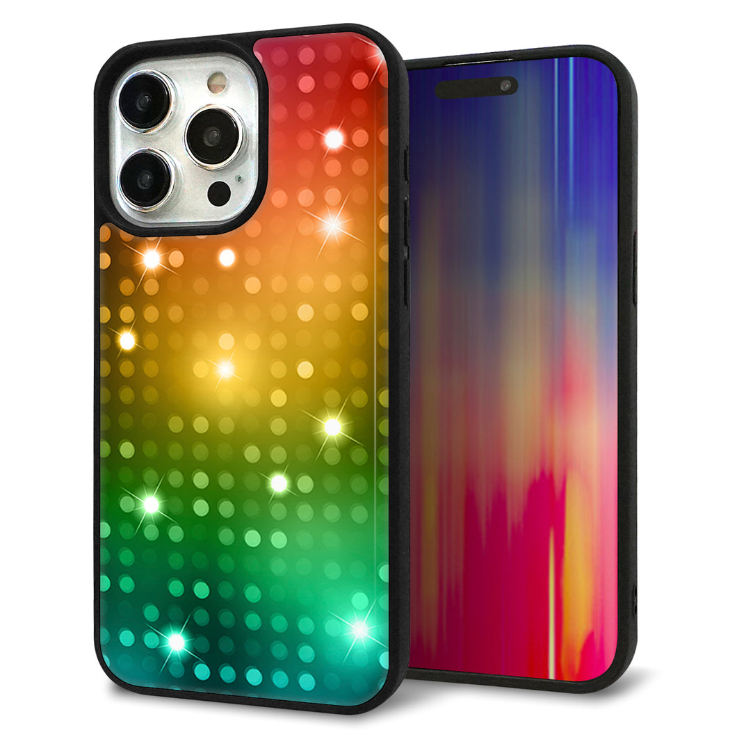 iPhone15 Pro Max 強化ガラス&TPUスマホケース ガラプリ【419 フラッシュタワー】