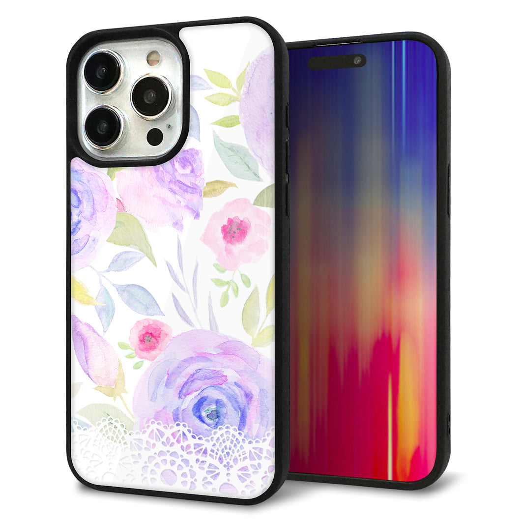 iPhone15 Pro Max 強化ガラス&TPUスマホケース ガラプリ【SC946 ドゥ・パフューム4】