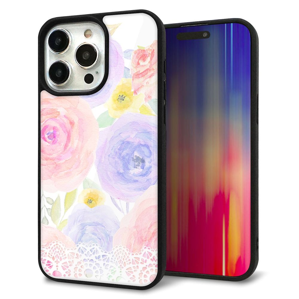 iPhone 15 Pro Max 強化ガラス&TPUスマホケース ガラプリ【SC947 ドゥ・パフューム5】