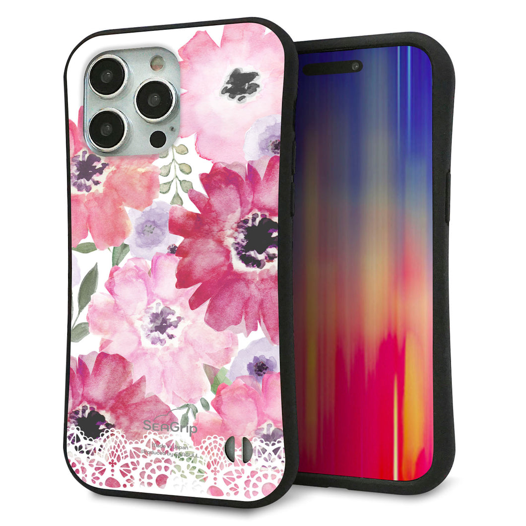 iPhone15 Pro Max スマホケース 「SEA Grip」 グリップケース Sライン 【SC943 ドゥ・パフューム1】 UV印刷
