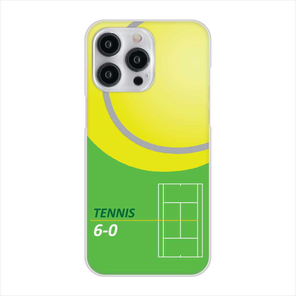 iPhone15 Pro Max 高画質仕上げ 背面印刷 ハードケース 【IB920 TENNIS】
