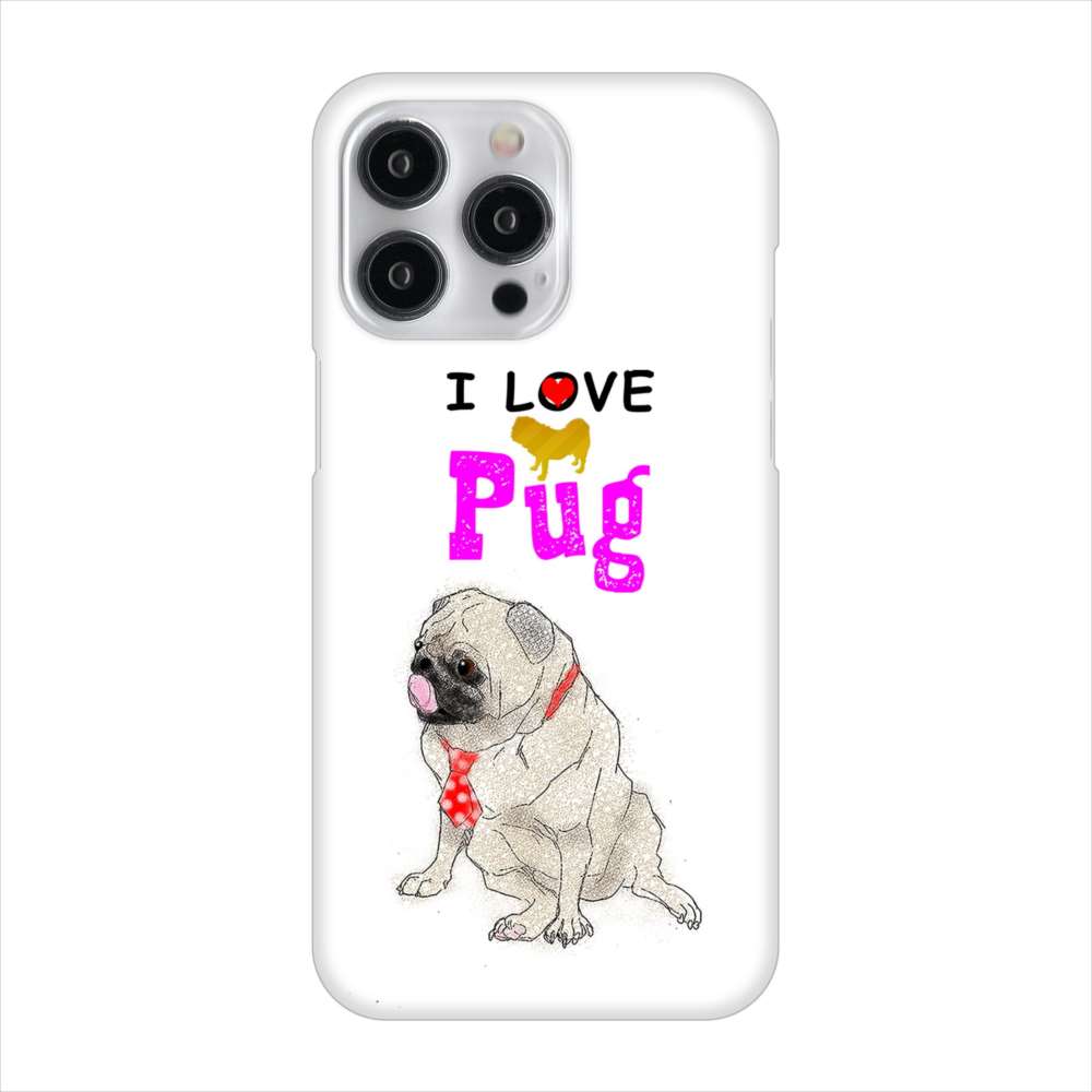 iPhone15 Pro Max 高画質仕上げ 背面印刷 ハードケースパグ