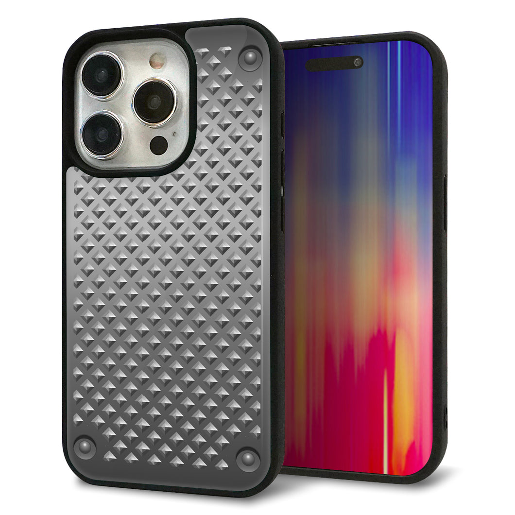 iPhone15 Pro 強化ガラス&TPUスマホケース ガラプリ【570 スタックボード】