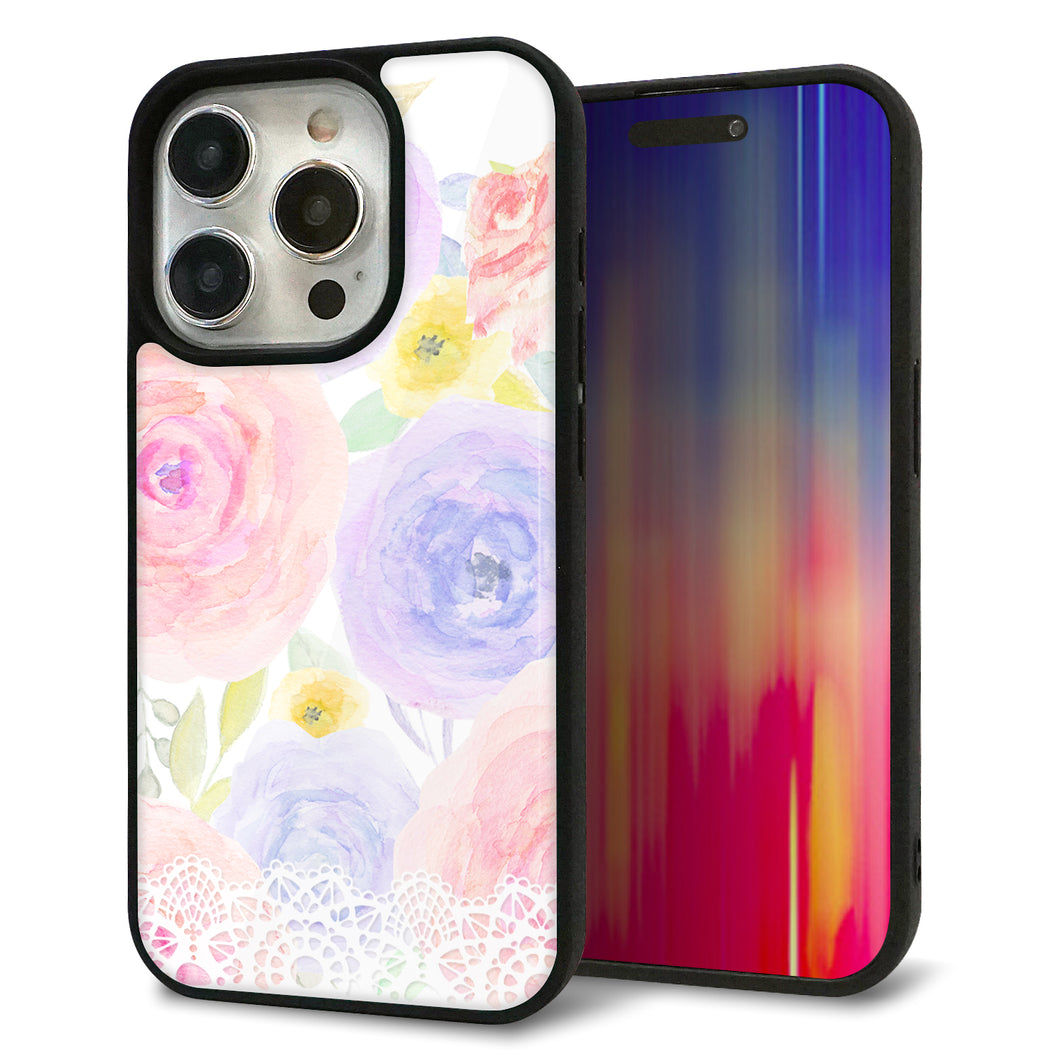 iPhone15 Pro 強化ガラス&TPUスマホケース ガラプリ【SC947 ドゥ・パフューム5】