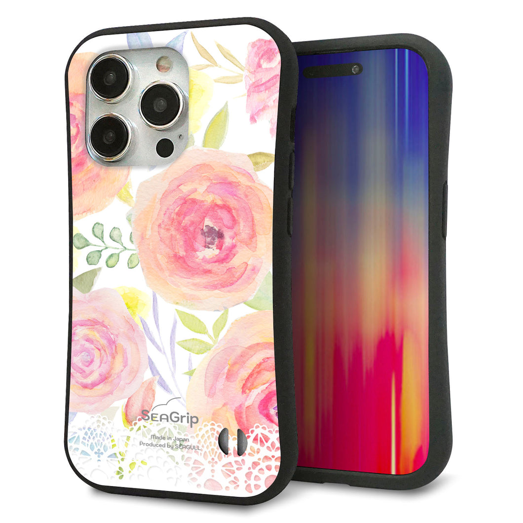 iPhone15 Pro スマホケース 「SEA Grip」 グリップケース Sライン 【SC945 ドゥ・パフューム3】 UV印刷