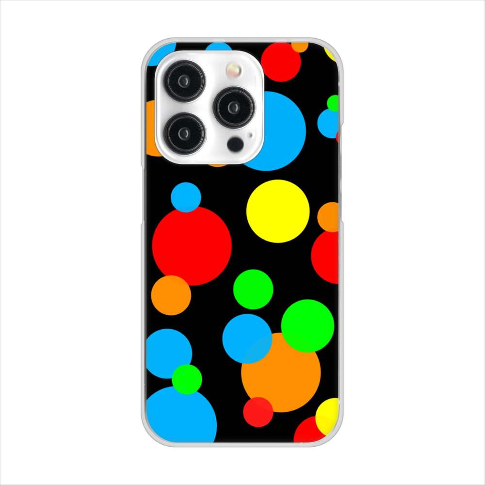 iPhone15 Pro 高画質仕上げ 背面印刷 ハードケース 【076 シンプル(大阪のおばちゃん)】