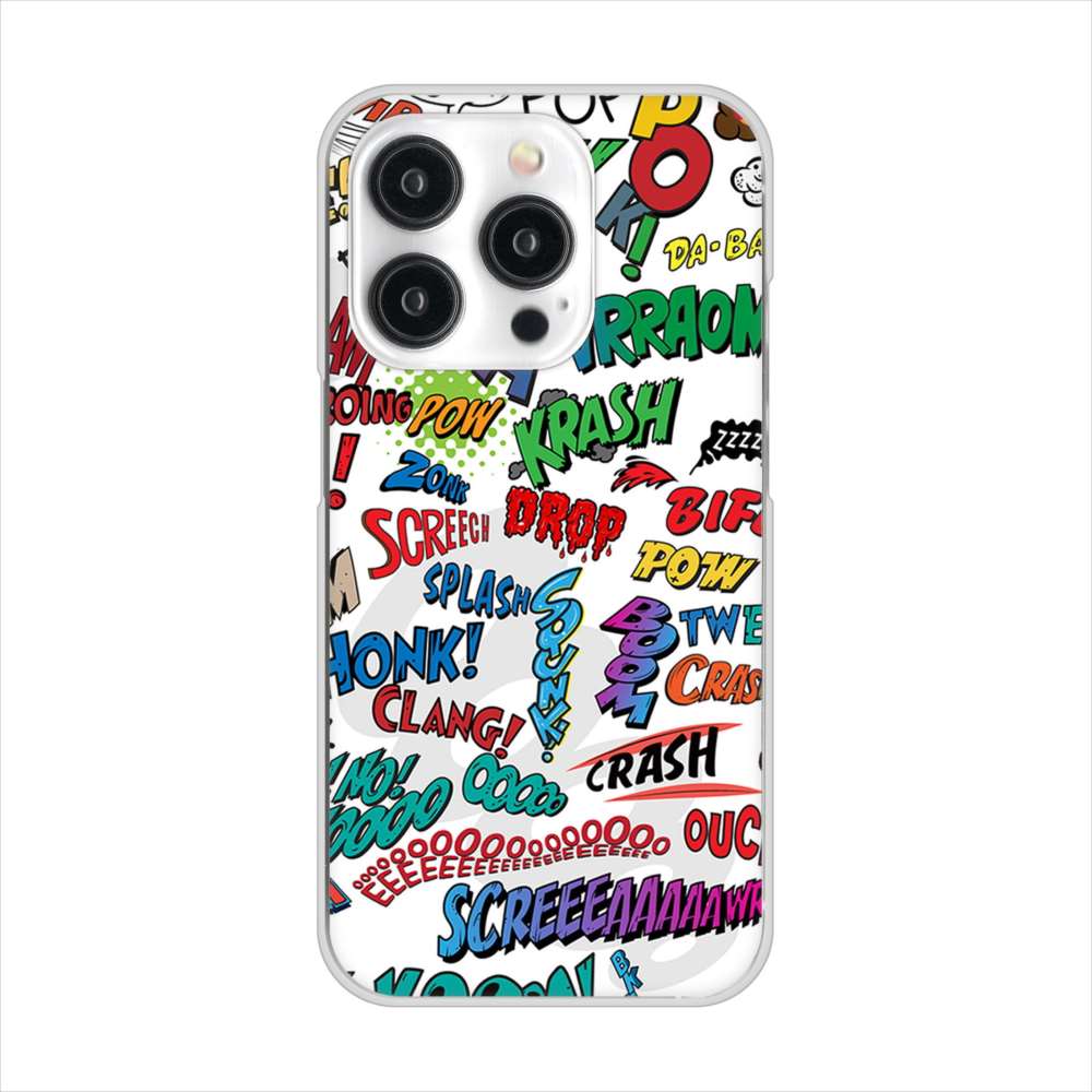 iPhone15 Pro 高画質仕上げ 背面印刷 ハードケース 【271 アメリカン キャッチコピー】