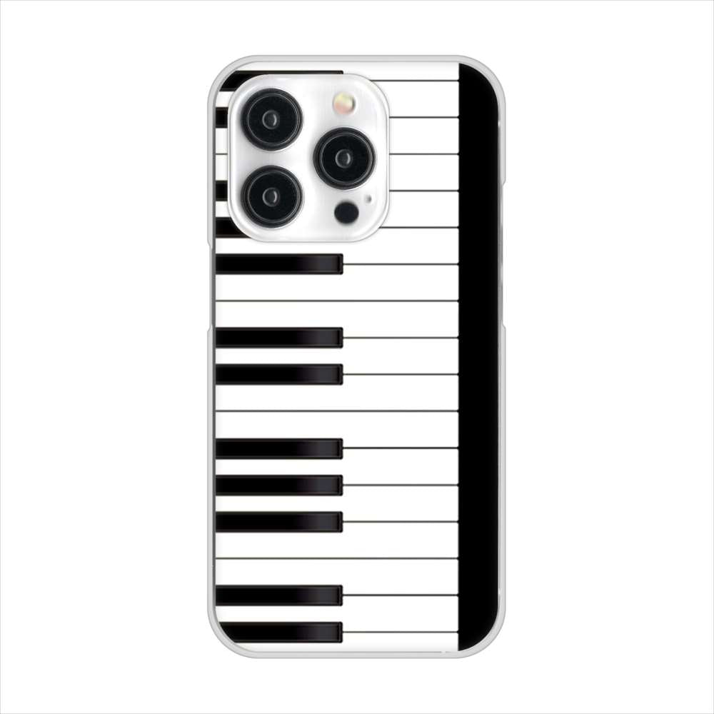 iPhone15 Pro 高画質仕上げ 背面印刷 ハードケースピアノ
