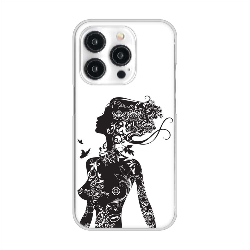 iPhone15 Pro 高画質仕上げ 背面印刷 ハードケース 【384 ボディアート】