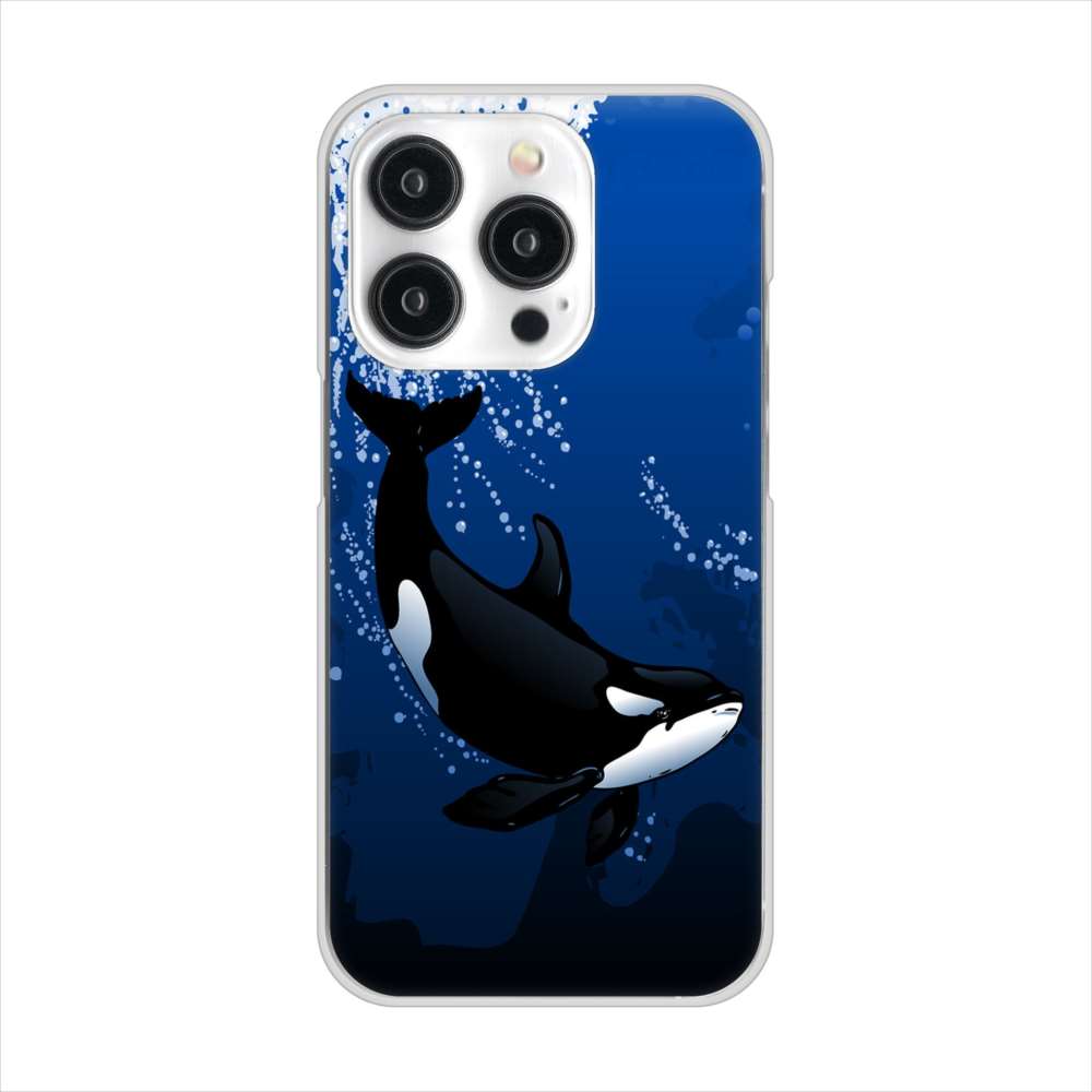 iPhone15 Pro 高画質仕上げ 背面印刷 ハードケース海の守り神