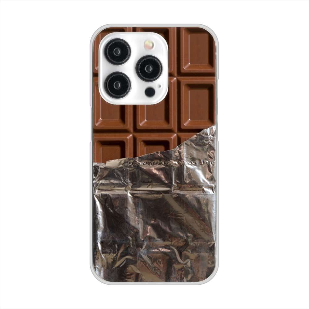 iPhone15 Pro 高画質仕上げ 背面印刷 ハードケース板チョコ