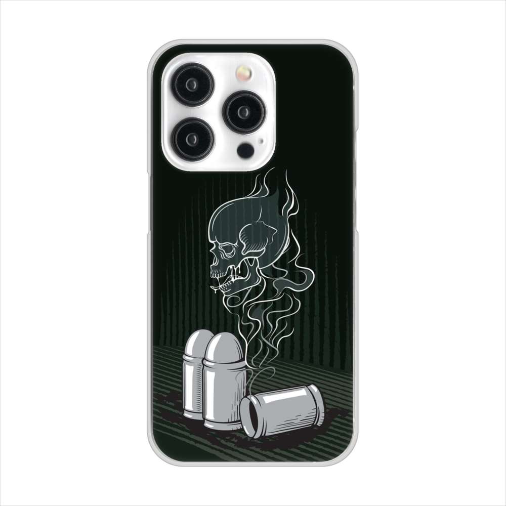 iPhone15 Pro 高画質仕上げ 背面印刷 ハードケース 【481 弾丸】