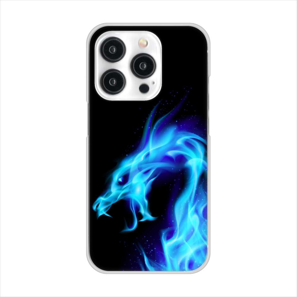 iPhone15 Pro 高画質仕上げ 背面印刷 ハードケースドラゴン