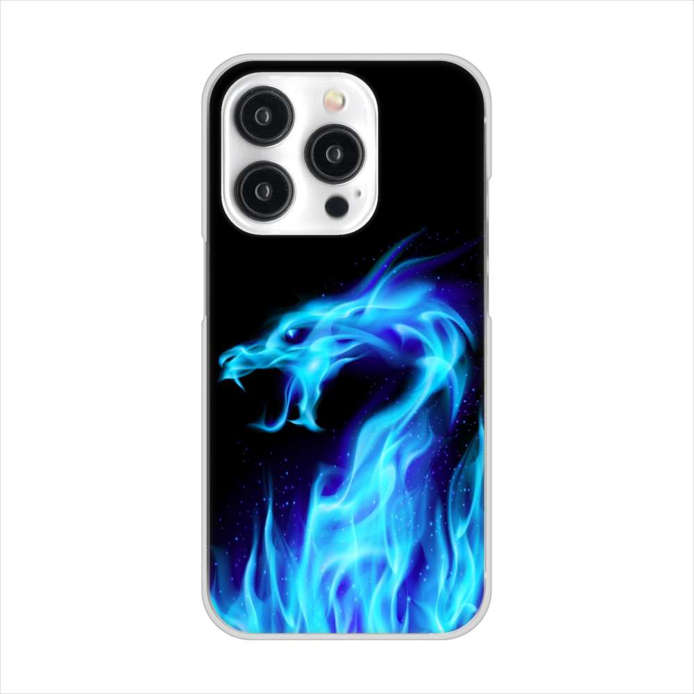 iPhone15 Pro 高画質仕上げ 背面印刷 ハードケースドラゴン