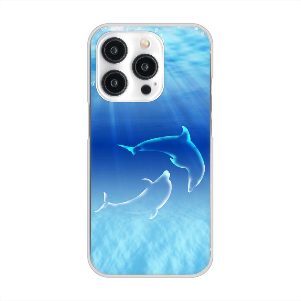 iPhone15 Pro 高画質仕上げ 背面印刷 ハードケース海の守り神