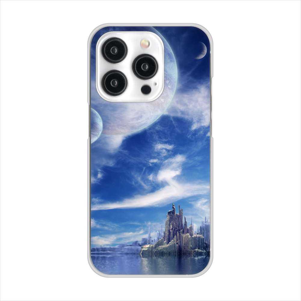 iPhone15 Pro 高画質仕上げ 背面印刷 ハードケース 【1270 広がる宇宙】