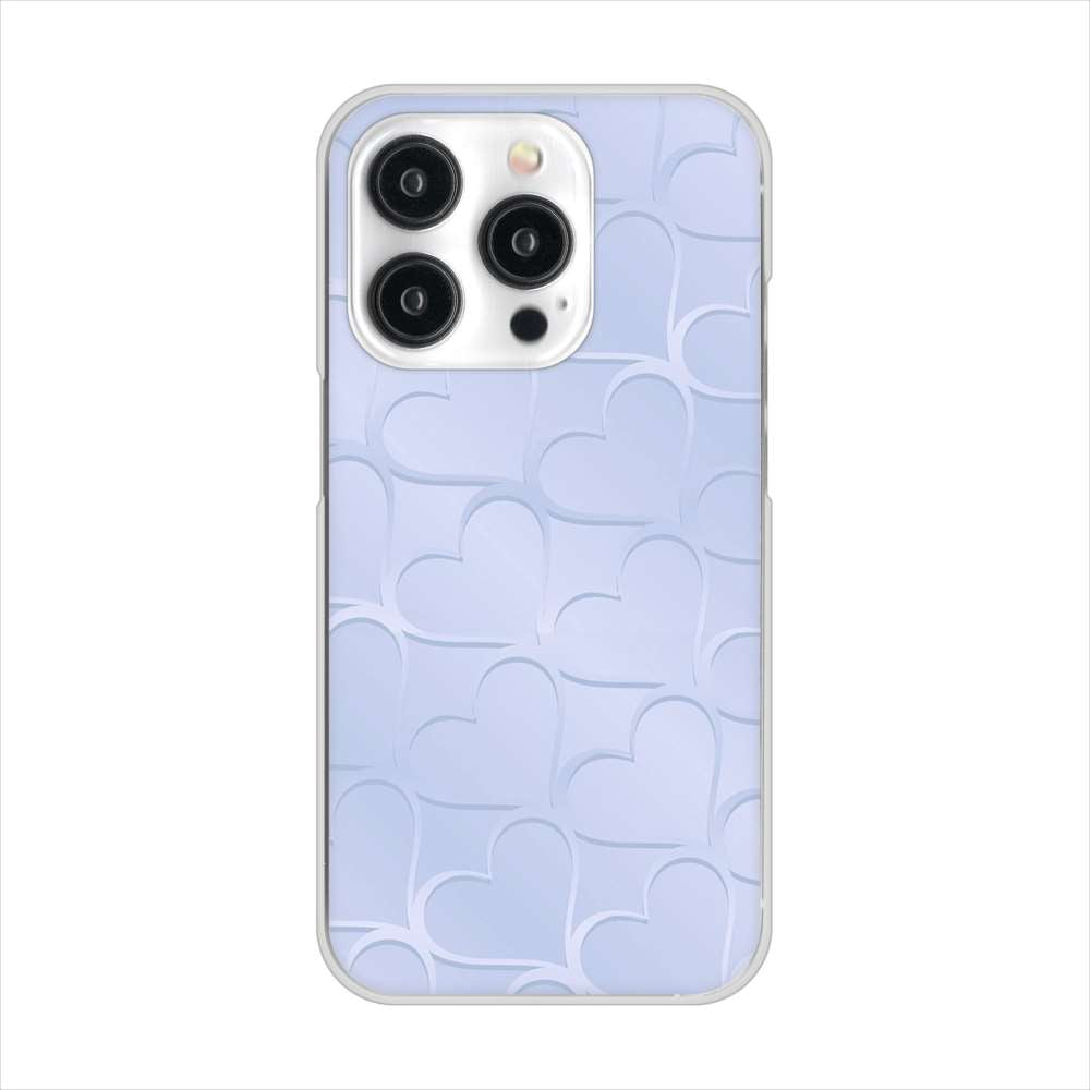 iPhone15 Pro 高画質仕上げ 背面印刷 ハードケースかくれハート