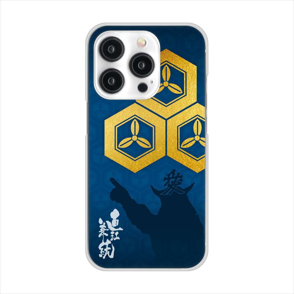 iPhone15 Pro 高画質仕上げ 背面印刷 ハードケース家紋